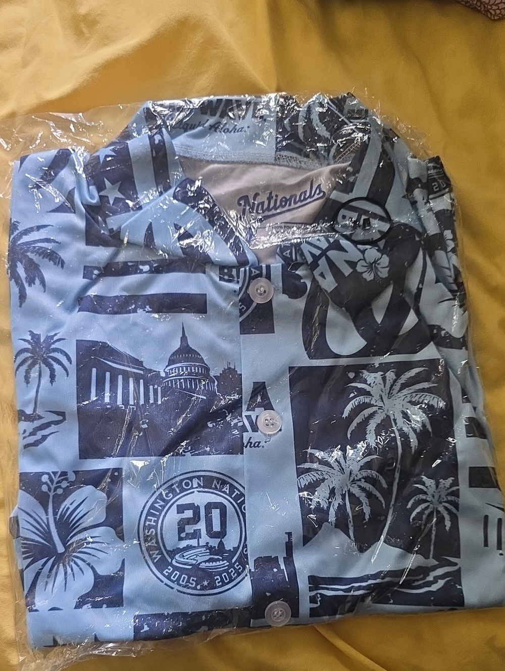 NEW Washington Nationals Kona Jersey